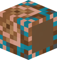 Glazed Terracotta Clock (brown)