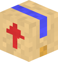 Cardboard Box (Blue)