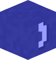 Blue Round Bracket (closed)