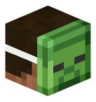 Man with Zombie Mask