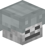 Skeleton with Leather Helmet (gray)