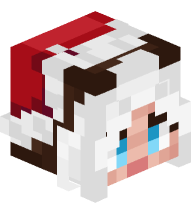 Woman With Christmas Cap