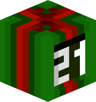 Christmas Calendar #21 (green)