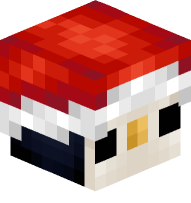 Penguin with Santa Hat