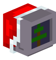 Computer with Pine Tree