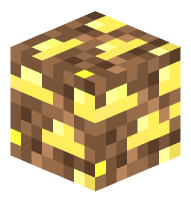 Dirt Gold and Diamond Ore