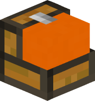 Orange Concrete Chest
