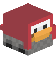 Penguin in Minecart