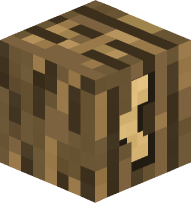 Oak Log Curly Bracket (open)