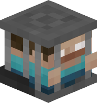 Herobrine in Cage