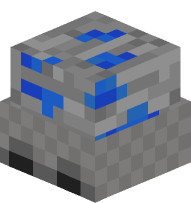 Minecart with Lapis Lazuli Ore