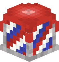 Firework Rocket (red, white, and blue)