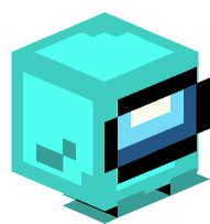 Mini Crewmate (cyan)