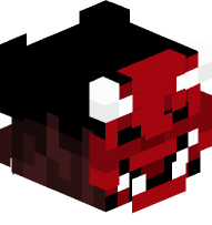 Woman with Demon Mask