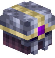 Knight Helmet (purple gem)