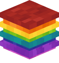 Stack of Carpets (rainbow)