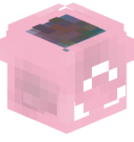 Recycling Bin (pink, full)