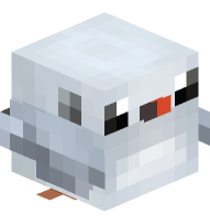 Black-headed Gull (white with black spot)