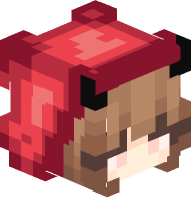 Girl with Demon Costume