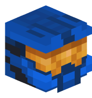 Blue Spartan Soldier