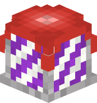 Firework Rocket (white / purple)