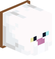 Collared White Cat (brown)