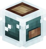 Potion with Label (blue)