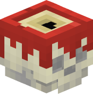 Skull Candle (Red, Unlit)