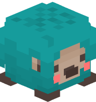 Sheep Plushie (cyan)