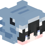 Boy with Shark Costume