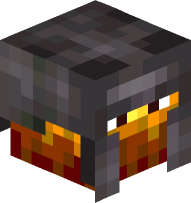 Blaze with Netherite Helmet