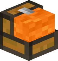 Orange Wool Chest