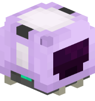 Pufferfish piloting a Robot (lilac)