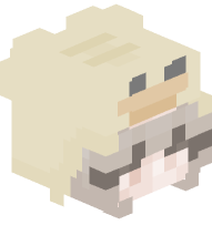 Woman with Duck Costume