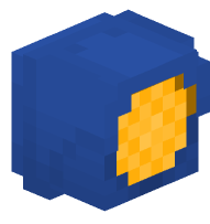 Blue Traffic Light - Yellow (on)