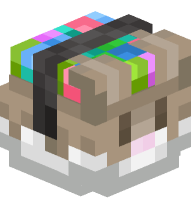 Trick or Treat Basket (salt and pepper rabbit)