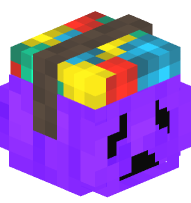 Trick Or Treat Basket (Purple Ghost)