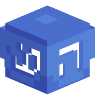 Dreidel (blue, upright)