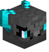 Baby Dragon (Black and Cyan)