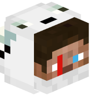 Steve in a Snow Fox Costume