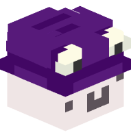 Creature with Froggy Hat (purple)