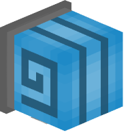 Light Blue Snail (down)