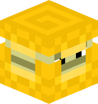 Shulker (yellow, upsidedown)