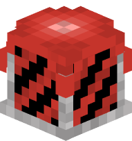 Firework Rocket (black / red)