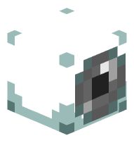 Eyeball (light gray pupil)