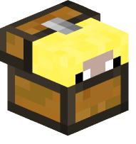 Yellow Sheep in Chest