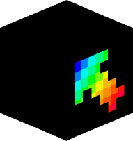 Rainbow Arrow Left Up