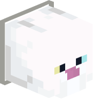 Collared White Cat (light gray)