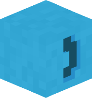 Light Blue Round Bracket (closed)