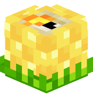 Corn Cob Candle (lit)